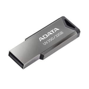 CLÉ USB UV350 FLASH METAL CHROME 3.0 32GB ADATA_AUV350-32G-RBK - ADATA