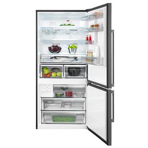 Réfrigérateur avec congélateur en bas rcb76211tx