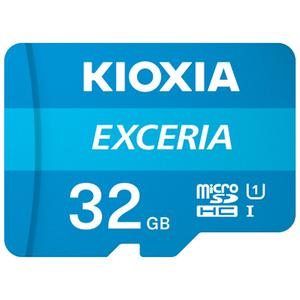 Carte mémoire Kioxia 32GB Exceria U1 Class 10 microSD (XCERIA32GO)