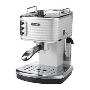 Machine à café pression expresso Scultura ECZ351.W - DELONGHI